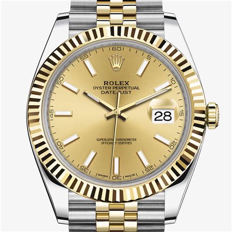 rolex acciaio oro datejust